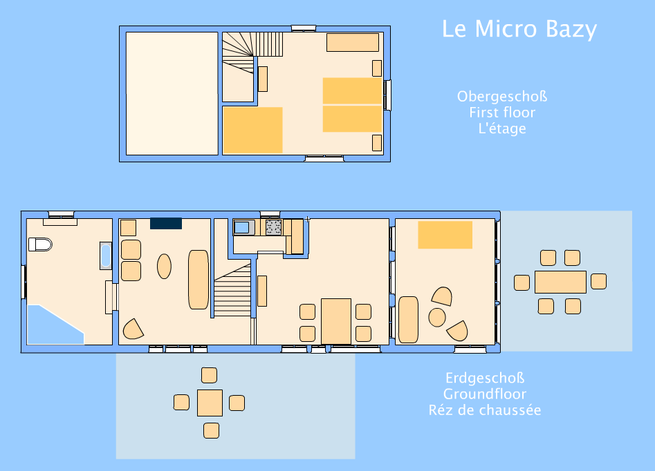 Le Micro Bazy - plan